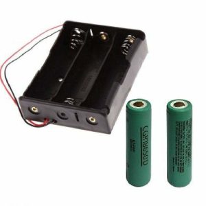 جاباتری سه تایی باتریهای لیتیوم یون 3.7 ولت سایز 18650