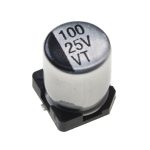 خازن SMD الکترولیت 100UF 25V