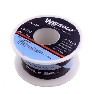 سیم لحیم 0.6 میلیمتر حلقه 40 گرمی WELSOLO