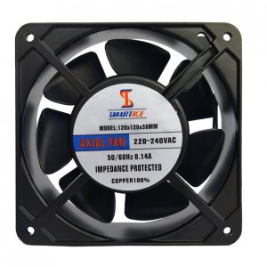 فن 220 ولت 12x12x3.8 سانتی متر برند SMARTAGE مدل 120X120X38MM