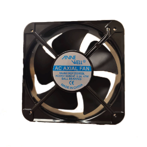 فن 220 ولت بلبرینگی 20x20x6 سانتی متر برند ANNE WELL مدل WDF20060BL