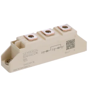 ماژول دوبل دیود 80 آمپر 1200 ولت مدل SKKD81/12 برند SEMIKRON