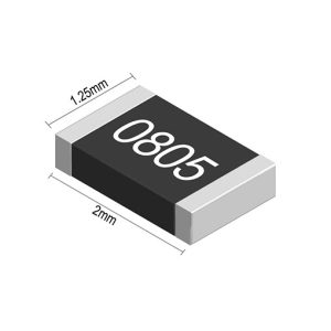بسته 20 تایی مقاومت 20 اهم SMD پکیج 0805