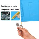 پد سیلیکونی تعمیر موبایل مدل TEW-603 سایز 450x300 میلی متر