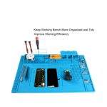 پد سیلیکونی تعمیر موبایل مدل TEW-603 سایز 300x450 میلی متر - تصویر 2