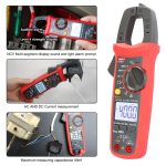 کلمپ متر دیجیتال 400 آمپر AC/DC برند یونیتی اصل مدل +UNI-T UT203 - تصویر 7