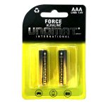 باتری نیم قلمی آلکالاین دوتایی کارتی مارک UNOMAT