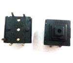 تک سوئیچ کله خور چهار پایه سایز 12X12X10 میلی متر پکیج DIP مشکی