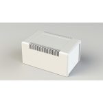 جعبه پلاستیکی آداپتوری 4 آمپر ابعاد 160X100X80 میلی متر سفید