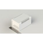 جعبه پلاستیکی آداپتوری 4 آمپر ابعاد 160X100X80 میلی متر سفید