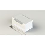 جعبه پلاستیکی آداپتوری 4 آمپر ابعاد 160X100X80 میلی متر سفید