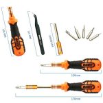 ست پیچ گوشتی موبایلی مدل JM-8101 برند JAKEMY مجموعه 33 عددی