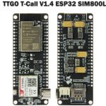برد توسعه TTGO T-CALL V1.4 با هسته وای فای چیپ ESP32 و SIM800L