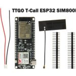 برد توسعه TTGO T-CALL V1.4 با هسته وای فای چیپ ESP32 و SIM800L