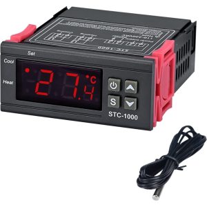 ترموستات صنعتی دیجیتالی دما 220VAC مدل STC-1000