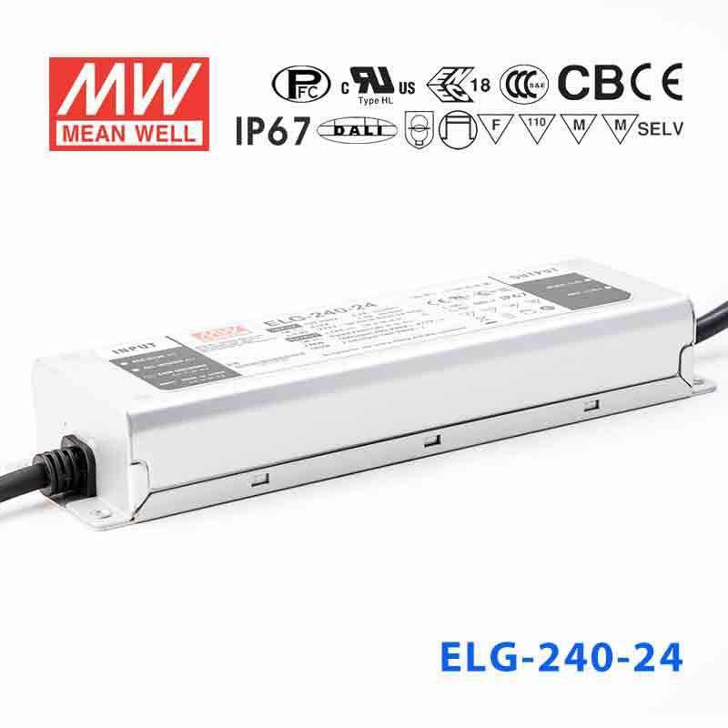 درایور ال ای دی LED DRIVER 240W قابدار مدل ELG-240-24A برند MEANWELL درایور ال ای دی LED DRIVER 240W قابدار مدل ELG-240-24A برند MEANWELL