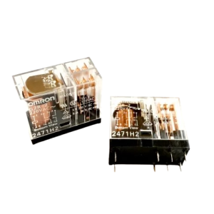 رله کتابی شیشه ای 220 ولت 5 آمپر 8 پایه کد G2R-2-220VAC