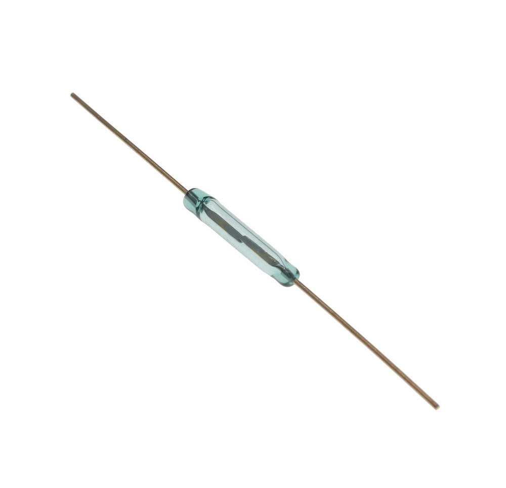 رید رله شیشه ای کنتاکت باز 2 پایه 14 میلی متر طلایی رید رله شیشه ای کنتاکت باز 2 پایه 14 میلی متر طلایی