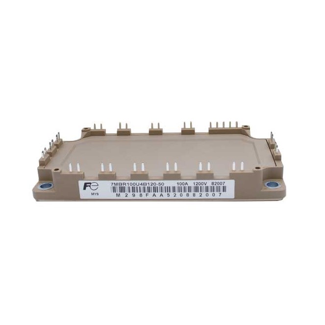 ماژول IGBT هفت تایی مدل 7MBR100U4B120-50 برند FUJI- ماژول IGBT هفت تایی مدل 7MBR100U4B120-50 برند FUJI