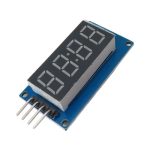 ماژول سون سگمنت 4 رقمی همراه با درایور TM1637