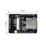 ماژول وای فای و بلوتوث مدل ESP32-CAM با دوربین 2 مگاپیکسل RHYX-M21