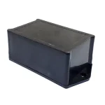 جعبه پلاستیکی گوشواره ای پیچی 6x4x3 سانتی متر مشکی