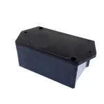 جعبه پلاستیکی گوشواره ای پیچی 6x4x3 سانتی متر مشکی