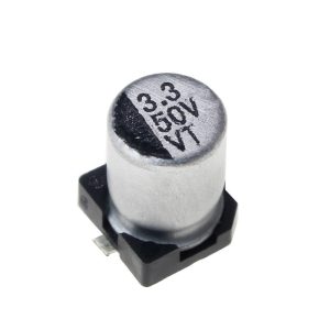 خازن SMD الکترولیت 3.3UF 50V