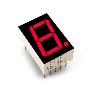 سون سگمنت یک رقمی 20X13 میلی متر قرمز کاتد مشترک مدل 5611AS