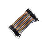 سیم جامپر نری به نری 40 رشته فلت 10 سانتیمتری