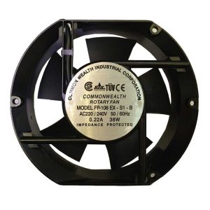 فن 220 ولت بلبرینگی 15x17x5 سانتی متر مدل FP-108EX-S1-B