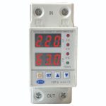 محافظ ولتاژ و جریان برق تکفاز 63 آمپر برند JBH