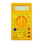 مولتی متر دیجیتال مدل DT-830D زرد