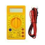 مولتی متر دیجیتال مدل DT-830D زرد - تصویر 2