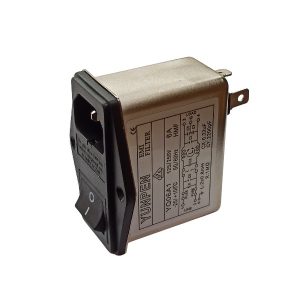 نویز فیلتر 6 آمپر تک فاز مدل YQ06A1 برند YUNPEN