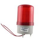 چراغ گردان LED قرمز 220 ولت تک حالته بدون صدا
