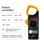کلمپ متر دیجیتال 1000 آمپر AC مدل DT-266 - تصویر 6