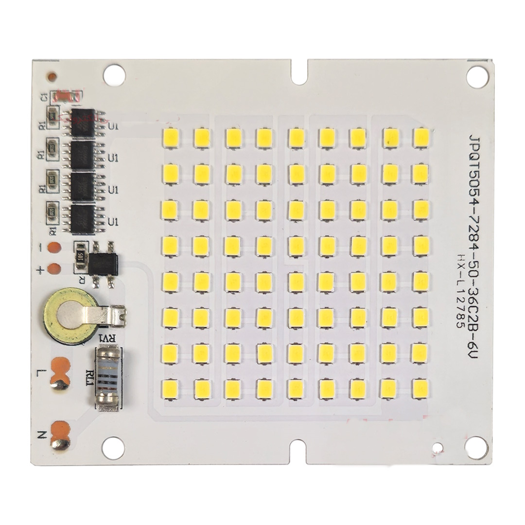 LED پروژکتوری 50 وات 220 ولت SMD سفید مهتابی 84x72 میلی متر-1 LED پروژکتوری 50 وات 220 ولت SMD سفید مهتابی 84x72 میلی متر