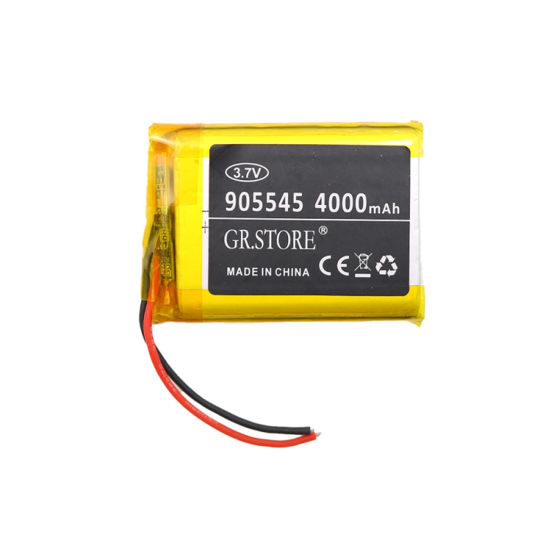 باتری لیتیوم پلیمر 3.7 ولت 4000 میلی آمپر ساعت برند GR.STORE کد 905545-1 باتری لیتیوم پلیمر 3.7 ولت 4000 میلی آمپر ساعت برند GR.STORE کد 905545