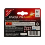باتری نیم قلمی ده تایی آلکالاین کارتی مارک POWER CELL - تصویر 5