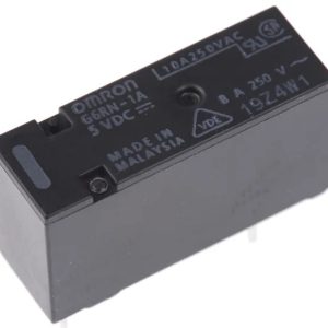 رله پایه معکوس 5 ولت 8 آمپر 4 پایه کد G6RN-1A برند OMRON