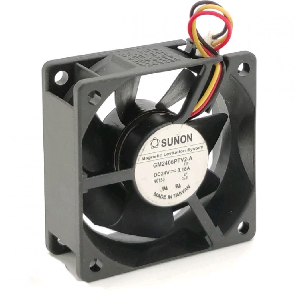 فن 24 ولت بلبرینگی 6x6x2.5 سانتی متر برند SUNON مدل GM2406PTV2-A-1 فن 24 ولت بلبرینگی 6x6x2.5 سانتی متر برند SUNON مدل GM2406PTV2-A