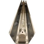 قاب مهتابی 15 وات 45 سانتی متر مدل 15W-T8-45CM-G13 کامل استیل