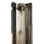 قاب مهتابی 15 وات 45 سانتی متر مدل 15W-T8-45CM-G13 کامل استیل
