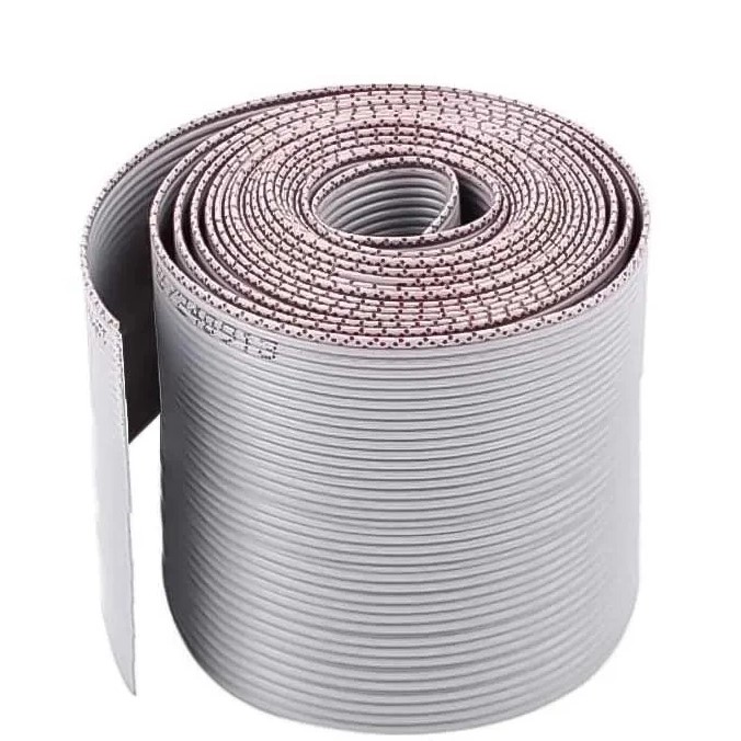 کابل فلت 50 رشته سایز AWG28 رنگ خاکستری (سانتی متری)-1 کابل فلت 50 رشته سایز AWG28 رنگ خاکستری (سانتی متری)
