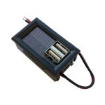 گیج نمایشگر میزان شارژ باتری خودرویی بهمراه شارژر USB