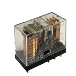 رله کتابی شیشه ای 24 ولت 16 آمپر 8 پایه کد G2R-1-E
