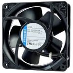 فن 115 ولت بلبرینگی 12x12x3.8 سانتی متر برند EBMPAPST مدل 4606N