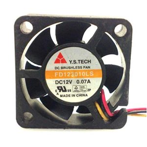 فن 12 ولت بلبرینگی 3x3x1 سانتی متر برند Y.S.TECH مدل FD123010LS
