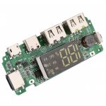 ماژول ساخت پاور بانک دارای نمایشگر و دو خروجی مدل H961-U